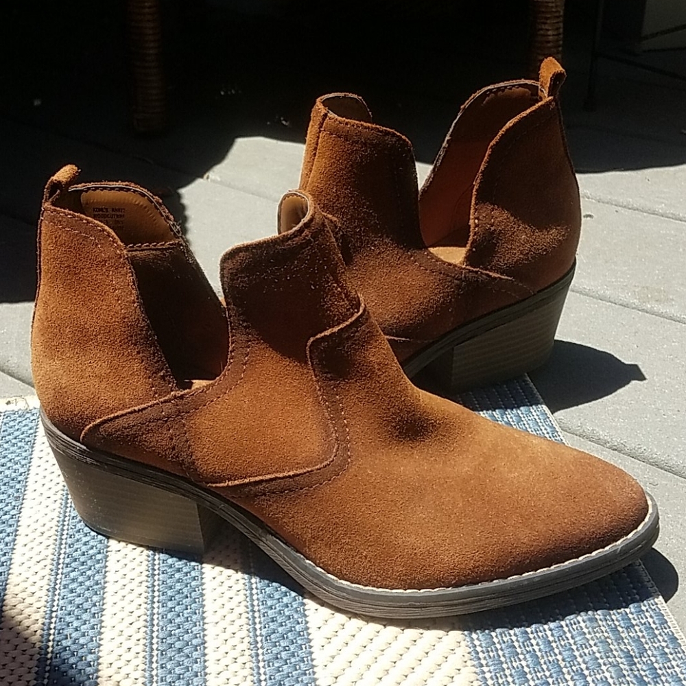 Woodcut whisky ortholite boots